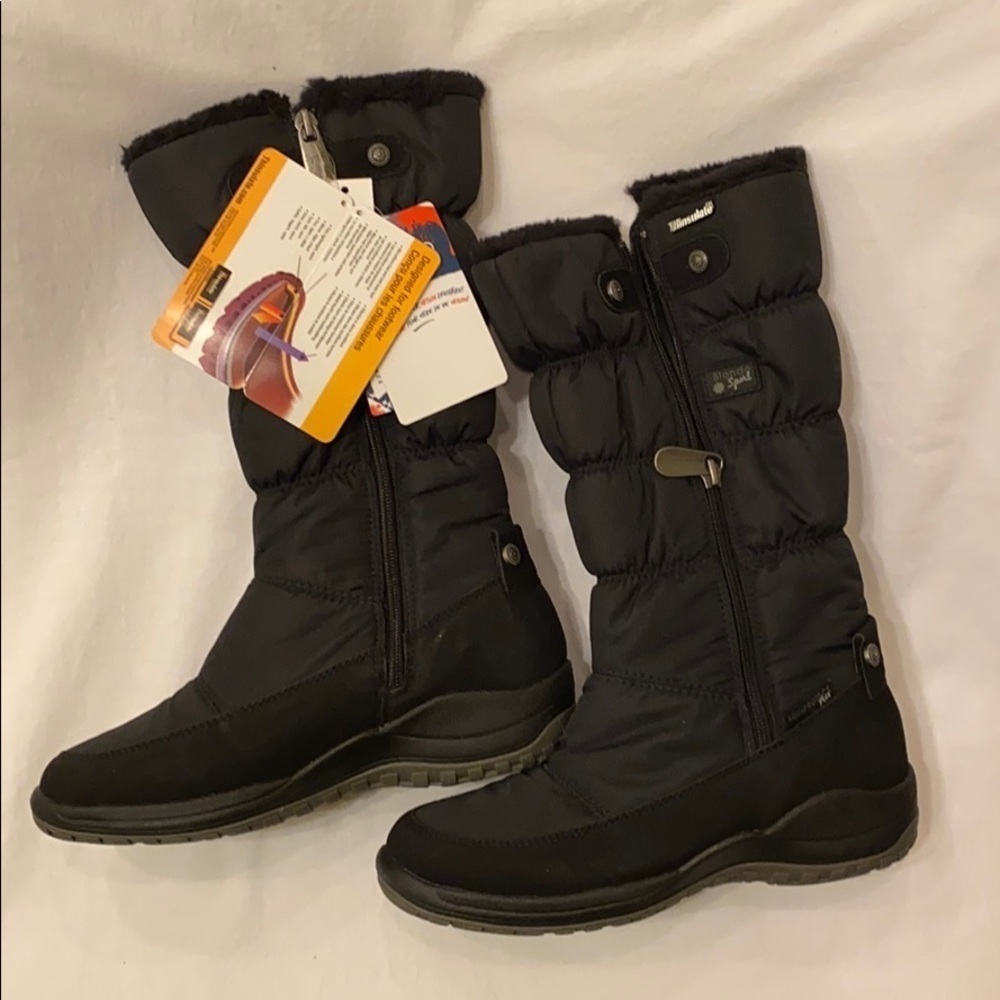 Thinsulate Blondo Sport Snow Boots Black 6M 6 New